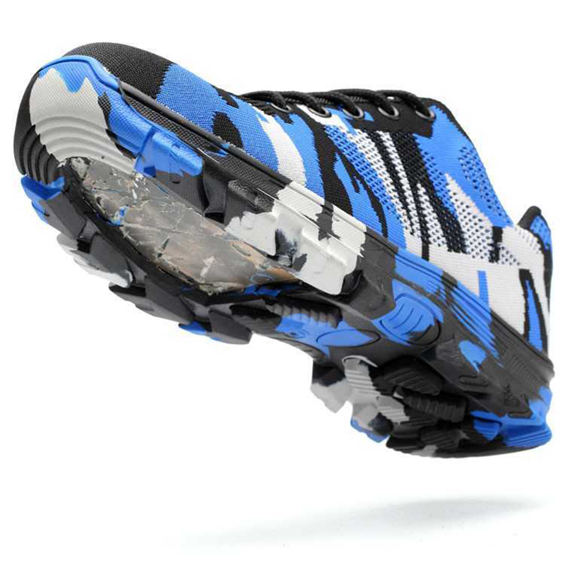 Safety Steel Toe Shoes Men Waterproof Work Shoe Labor Insurance Puncture Proof Sneakers Mens Military Army Camo Boots 200916