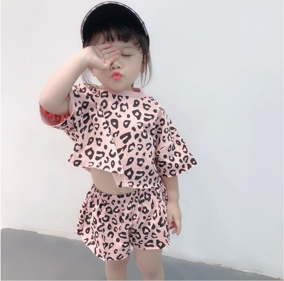Fashion children clothing set Girl suit leopard print Batwing sleeve shirt blouse and shorts loose pants for girls clothes, Pink
Fashion children clothing set Girl suit leopard print Batwing sleeve shirt blouse and shorts loose pants for girls clothes, Pink