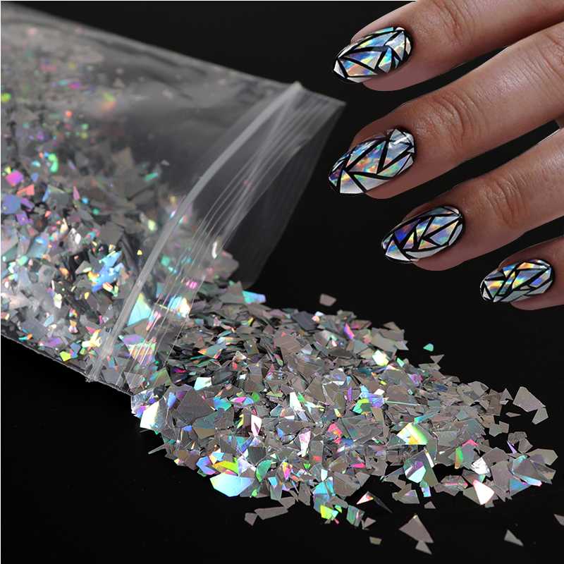 10g Holographic AB Nail Sticker Shell Sparkly Sequins Irregular Paillette DIY Gel Polish Manicure Nail Art Decorations
10g Holographic AB Nail Sticker Shell Sparkly Sequins Irregular Paillette DIY Gel Polish Manicure Nail Art Decorations