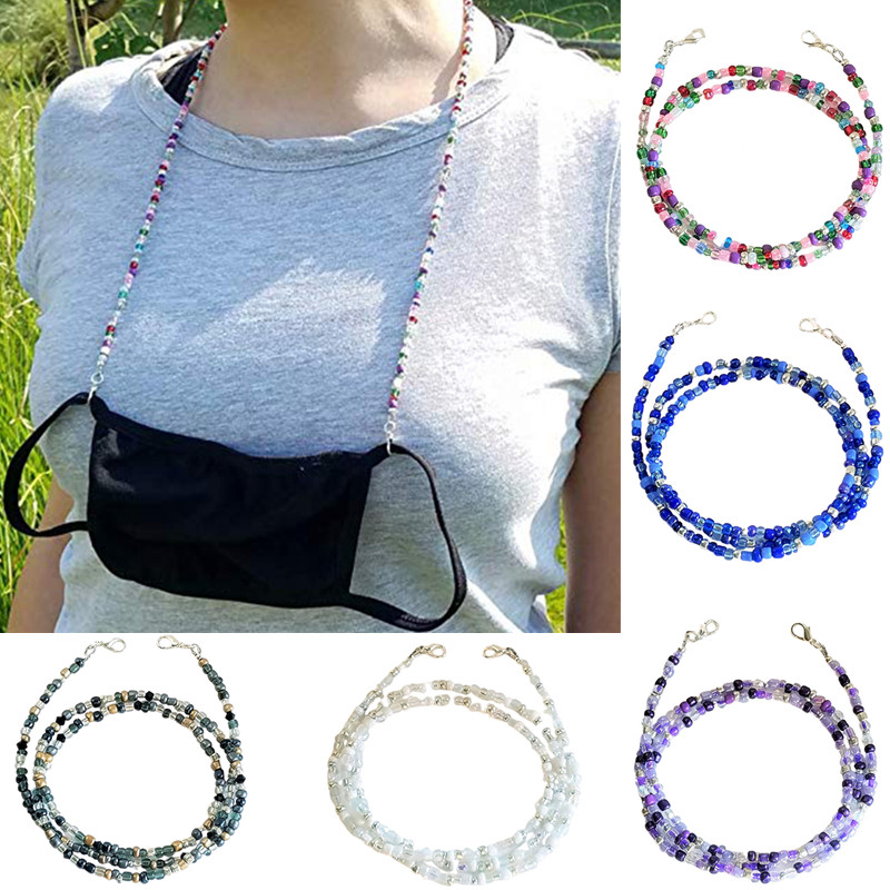 New Adjustable Sun Glasses Chain Extension Lanyard Mask Chain Holder for Women Neck Chain Accessories Mask Anti-loss Straps
New Adjustable Sun Glasses Chain Extension Lanyard Mask Chain Holder for Women Neck Chain Accessories Mask Anti-loss Straps