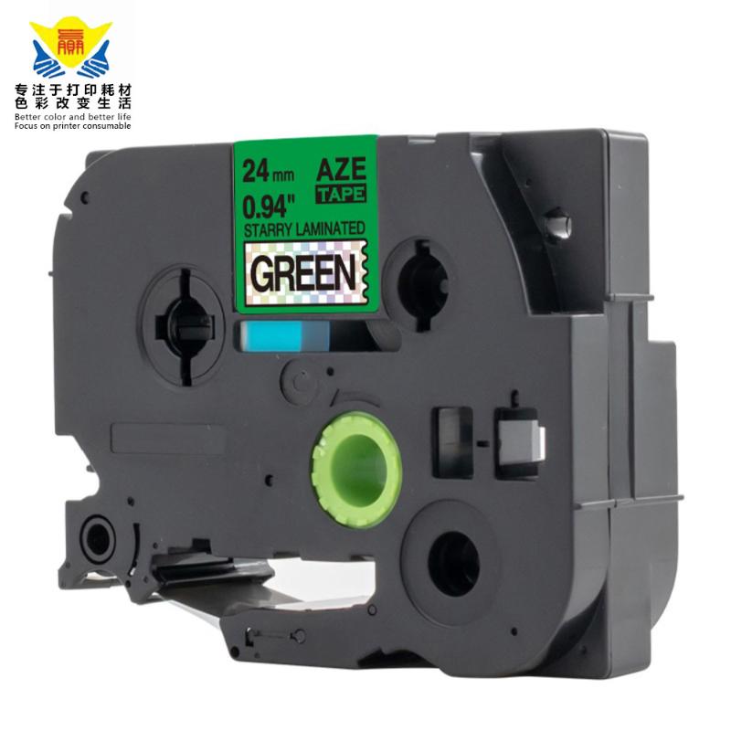 compatible 24mm Laser Hologram dazzling color change label tape for Brothers label printers promotion
compatible 24mm Laser Hologram dazzling color change label tape for Brothers label printers promotion