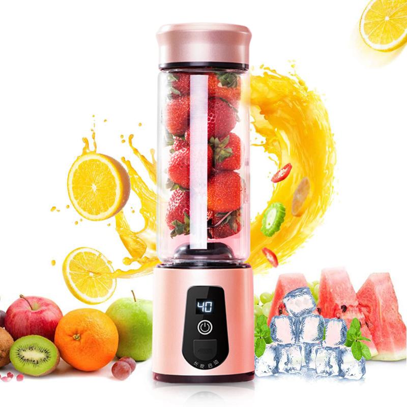 Portable Electric Juicer Blender USB Mini Fruit Mixers Juicers LED Machine USB Blenders Fruit Extractor Maker Smoothie Cup
Portable Electric Juicer Blender USB Mini Fruit Mixers Juicers LED Machine USB Blenders Fruit Extractor Maker Smoothie Cup