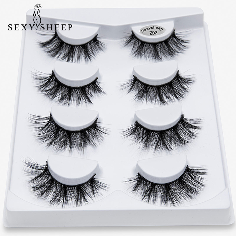 SEXYSHEEP 2/4 pairs natural false eyelashes fake lashes long makeup 3d mink lashes eyelash extension mink eyelashes for beauty
SEXYSHEEP 2/4 pairs natural false eyelashes fake lashes long makeup 3d mink lashes eyelash extension mink eyelashes for beauty