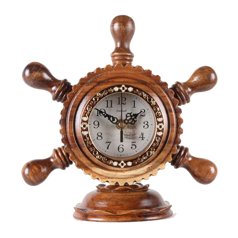 The Best Home Decor Solid Wood Table Clock Living Room Office Bar Cafe Desktop Clock Silent Quartz Desk Rudder Gift
The Best Home Decor Solid Wood Table Clock Living Room Office Bar Cafe Desktop Clock Silent Quartz Desk Rudder Gift
