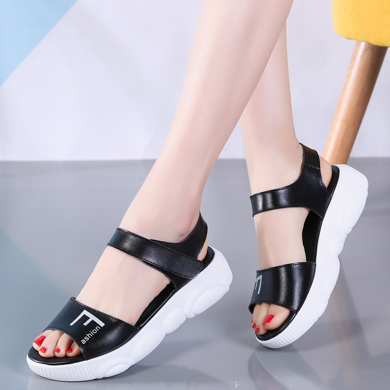 Women Sandals Wedge heel Soft Leather Shoes Woman Summer Sandals Beach New Sandalias, 876beige
Women Sandals Wedge heel Soft Leather Shoes Woman Summer Sandals Beach New Sandalias, 876beige