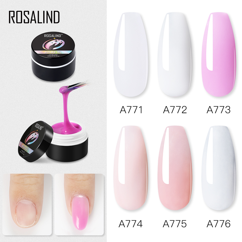 ROSALIND 15ML Builder Gel Nail Polish Clear Nail Gel Varnishes For Art Designed Soak off Semi Permanent UV Lamp Diy Art, 5ml top
ROSALIND 15ML Builder Gel Nail Polish Clear Nail Gel Varnishes For Art Designed Soak off Semi Permanent UV Lamp Diy Art, 5ml top