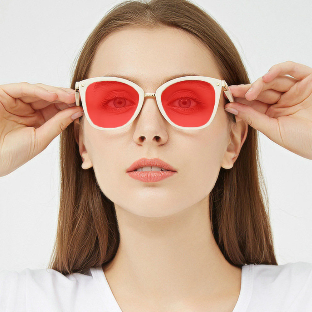 Fashion Cat Sunglasses Women Brand Design Vintage Female Glasse clear lens Sun Glasses For Women with box FML
Fashion Cat Sunglasses Women Brand Design Vintage Female Glasse clear lens Sun Glasses For Women with box FML