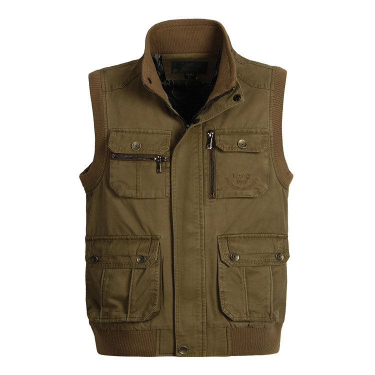 Classic Men Vest With Many Pockets 2020 Male Casual Photographer Work Sleeveless Jacket Multi Pocket Waistcoat Plus Size, 19z khaki vest
Classic Men Vest With Many Pockets 2020 Male Casual Photographer Work Sleeveless Jacket Multi Pocket Waistcoat Plus Size, 19z khaki vest