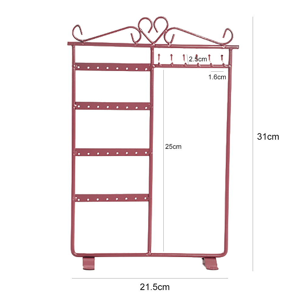 Earrings Necklace Jewelry Display Hanging Rack Metal Stand Organizer Holder fashion MX200810