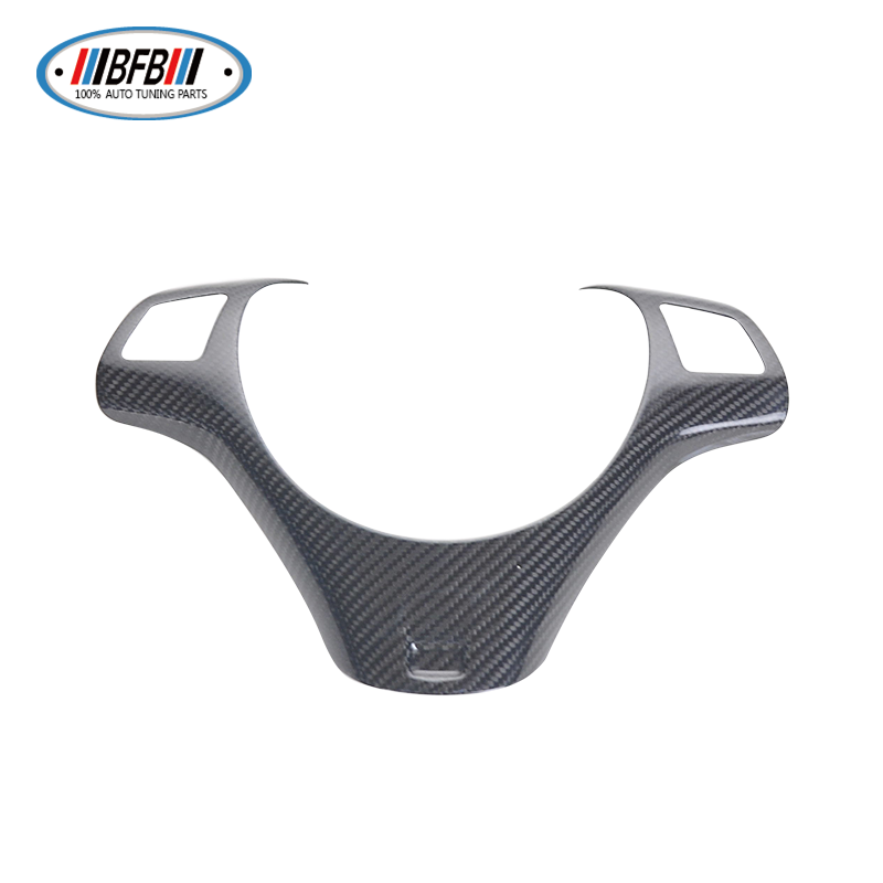 Stick on Style Dry carbon fiber steering wheel cover trim for 3 Series E92 2006-2013
Stick on Style Dry carbon fiber steering wheel cover trim for 3 Series E92 2006-2013