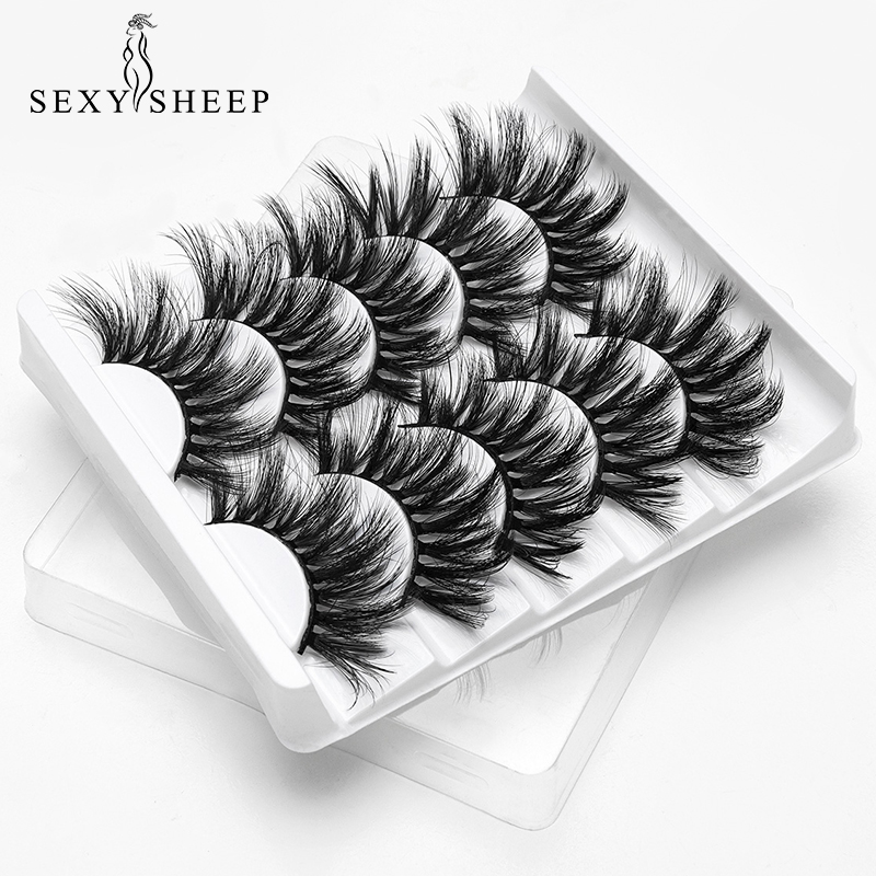 SEXYSHEEP 5Pairs 3D Mink Hair False Eyelashes Natural/Thick Long Eye Lashes Wispy Makeup Beauty Extension Tools
SEXYSHEEP 5Pairs 3D Mink Hair False Eyelashes Natural/Thick Long Eye Lashes Wispy Makeup Beauty Extension Tools