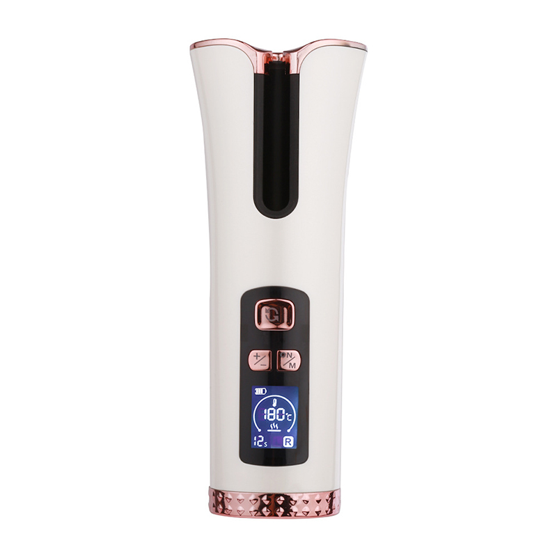 Cordless Auto Rotating Ceramic Hair Curler USB Rechargeable Curling Iron LED Display Temperature Adjustable Hair Tools
Cordless Auto Rotating Ceramic Hair Curler USB Rechargeable Curling Iron LED Display Temperature Adjustable Hair Tools
