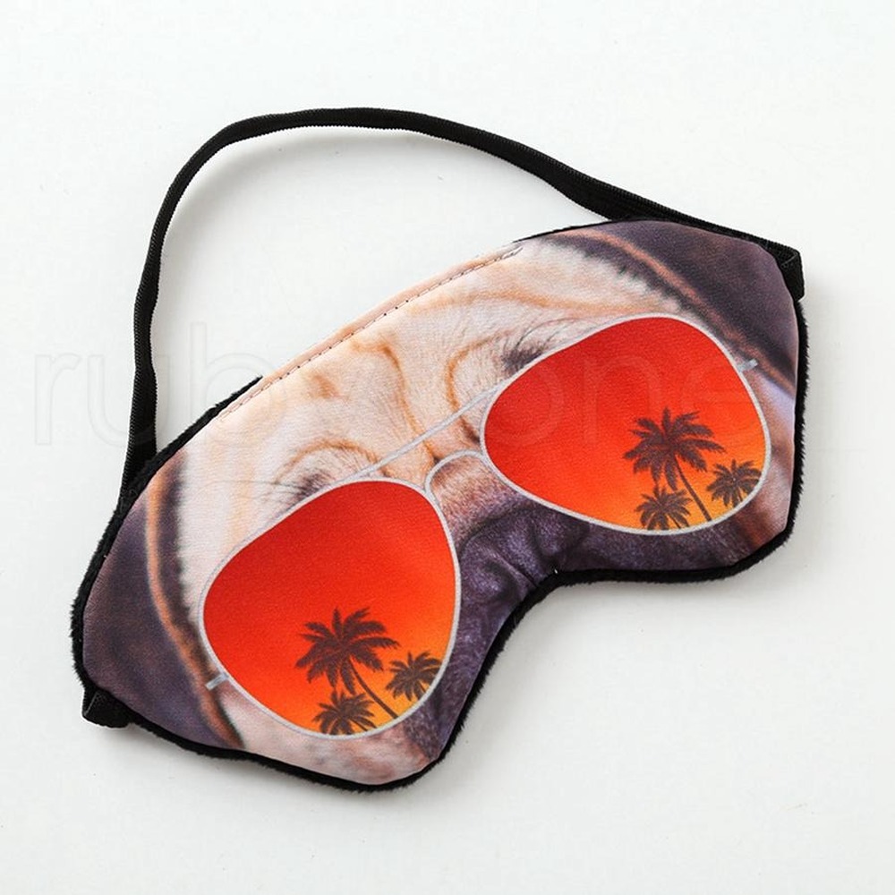 3D Cartoon Sleep Mask Padded Shade Cover Travel Relax MáScara Para Dormir Blindfolds Beauty Tool Eye Care Cover Cartoon Sleep Mask