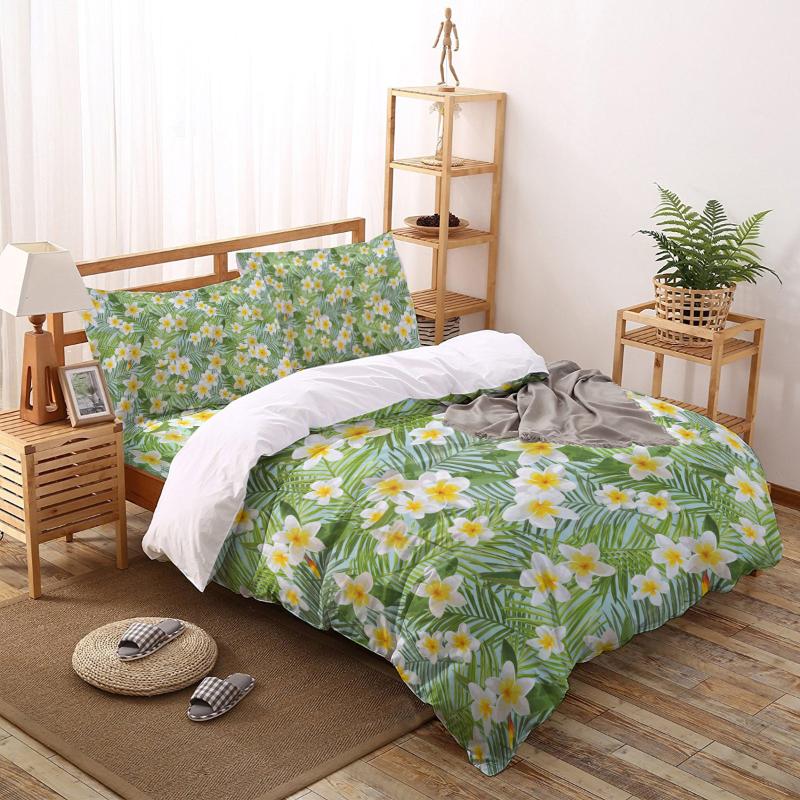 Tropical Palm Leaves Duvet Cover Set 2/3/4pcs Bedding Set Bed Sheet Pillowcases Cover, As pic
Tropical Palm Leaves Duvet Cover Set 2/3/4pcs Bedding Set Bed Sheet Pillowcases Cover, As pic