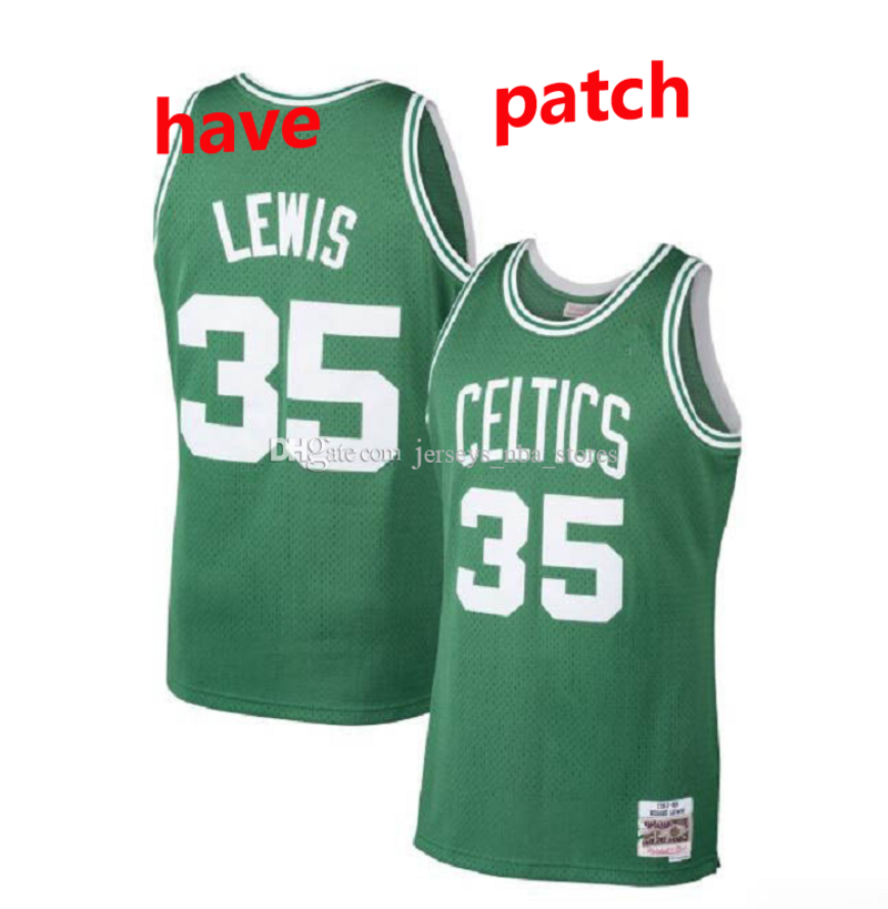 Men Boston Celtics Reggie Lewis 35 Mitchell & Ness Kelly Green 1987-88 Hardwoods Classics Authentic Jersey 01, Color1
Men Boston Celtics Reggie Lewis 35 Mitchell & Ness Kelly Green 1987-88 Hardwoods Classics Authentic Jersey 01, Color1