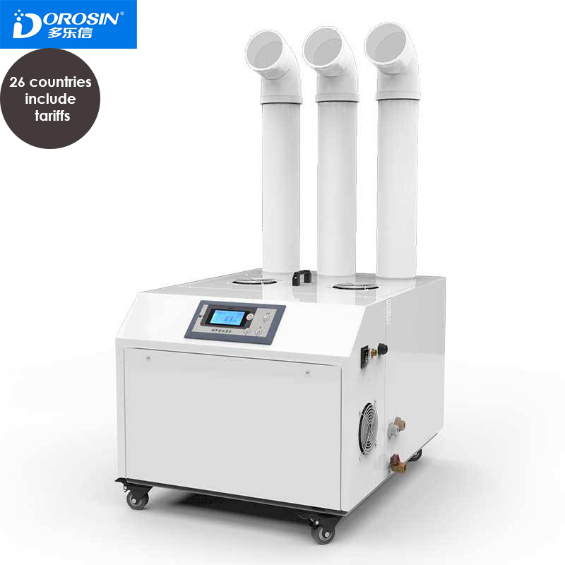 DOROSIN Industrial Humidifier 220V Ultrasonic Commercial Air Humidifier Intelligent Humidity Control Timing Mist Maker Diffuser Sprayer
DOROSIN Industrial Humidifier 220V Ultrasonic Commercial Air Humidifier Intelligent Humidity Control Timing Mist Maker Diffuser Sprayer