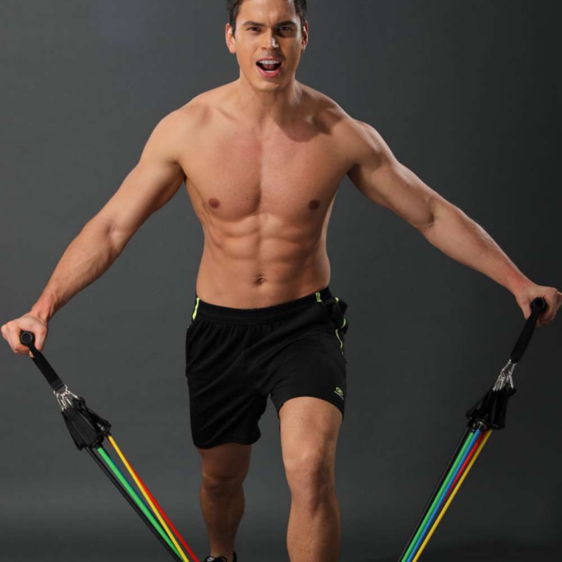11pcs Home Workouts Elastic Sports Bands Multifunction Resistance Bands Set Resistance Fitness Band With Bag
11pcs Home Workouts Elastic Sports Bands Multifunction Resistance Bands Set Resistance Fitness Band With Bag