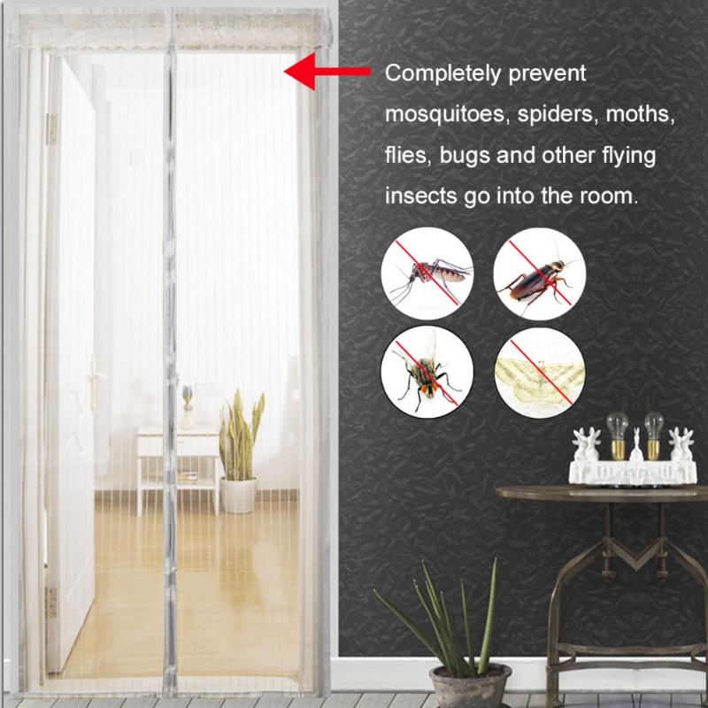 1PC Home Use Mosquito Net Curtain Magnets Door Mesh Insect Sandfly Netting with Magnets on The Door Mesh Screen 5 Size
1PC Home Use Mosquito Net Curtain Magnets Door Mesh Insect Sandfly Netting with Magnets on The Door Mesh Screen 5 Size