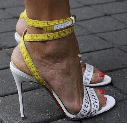 Polite2020 Ruler Women Unique Design Real Cross Photo Heel Sandals Fashion Ankle Buckle Strap Open Toe High Thin Heels Party Sho, As picture 
Polite2020 Ruler Women Unique Design Real Cross Photo Heel Sandals Fashion Ankle Buckle Strap Open Toe High Thin Heels Party Sho, As picture