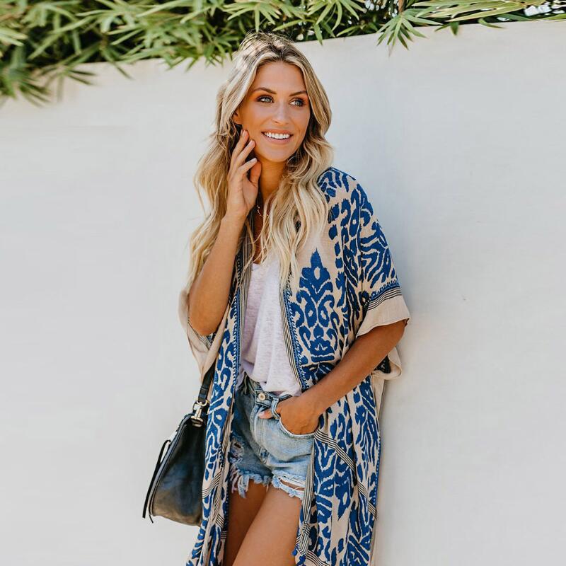 2020 New Women Prowess Pom Pom Kimono Summer Beach Sunscreen Cardigan Tassels Medium-length Loose Open Front Overcoat 4 Style, Black
2020 New Women Prowess Pom Pom Kimono Summer Beach Sunscreen Cardigan Tassels Medium-length Loose Open Front Overcoat 4 Style, Black