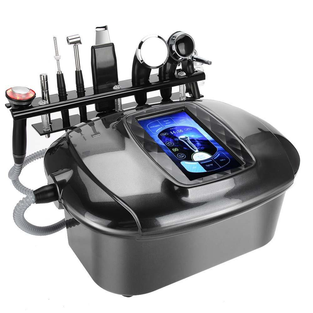 Upgrade high quality 9 in 1 Multifunctional diamond microdermabrasion aqua peel machine RF Lifting skin rejuvenation lightening