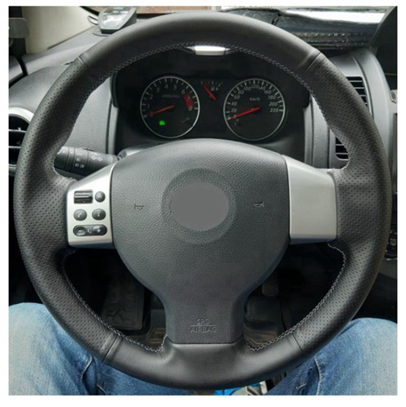 Black PU Artificial Leather Car Steering Wheel Covers for Tiida 2004-2010 Sylphy 2006-2011 Versa 2007-2011
Black PU Artificial Leather Car Steering Wheel Covers for Tiida 2004-2010 Sylphy 2006-2011 Versa 2007-2011