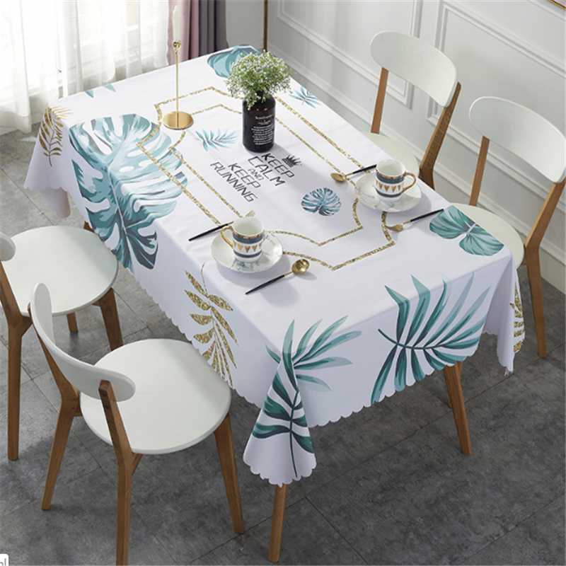 Leisure Summer tablecloth Waterproof Oilproof tablecloth on the table Dining Table Cover Thick Rectangular tapete, White
Leisure Summer tablecloth Waterproof Oilproof tablecloth on the table Dining Table Cover Thick Rectangular tapete, White