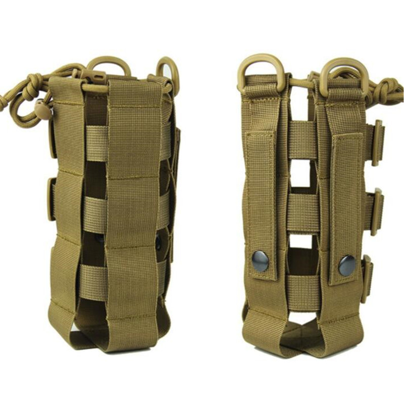 Adjustable Outdoors Water Bottle Pouch Tactical Kettle Waist Shoulder Bag for Climbing Camping Hiking Bags Durable, Type 1
Adjustable Outdoors Water Bottle Pouch Tactical Kettle Waist Shoulder Bag for Climbing Camping Hiking Bags Durable, Type 1