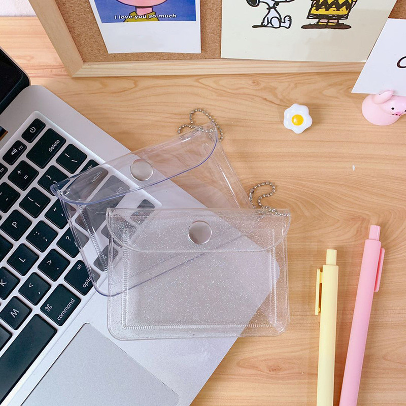 Fashion Transparent Waterproof PVC Women Card Case Business Card Holder Men Bag ID Mini Wallet Girls Coin Purse
Fashion Transparent Waterproof PVC Women Card Case Business Card Holder Men Bag ID Mini Wallet Girls Coin Purse