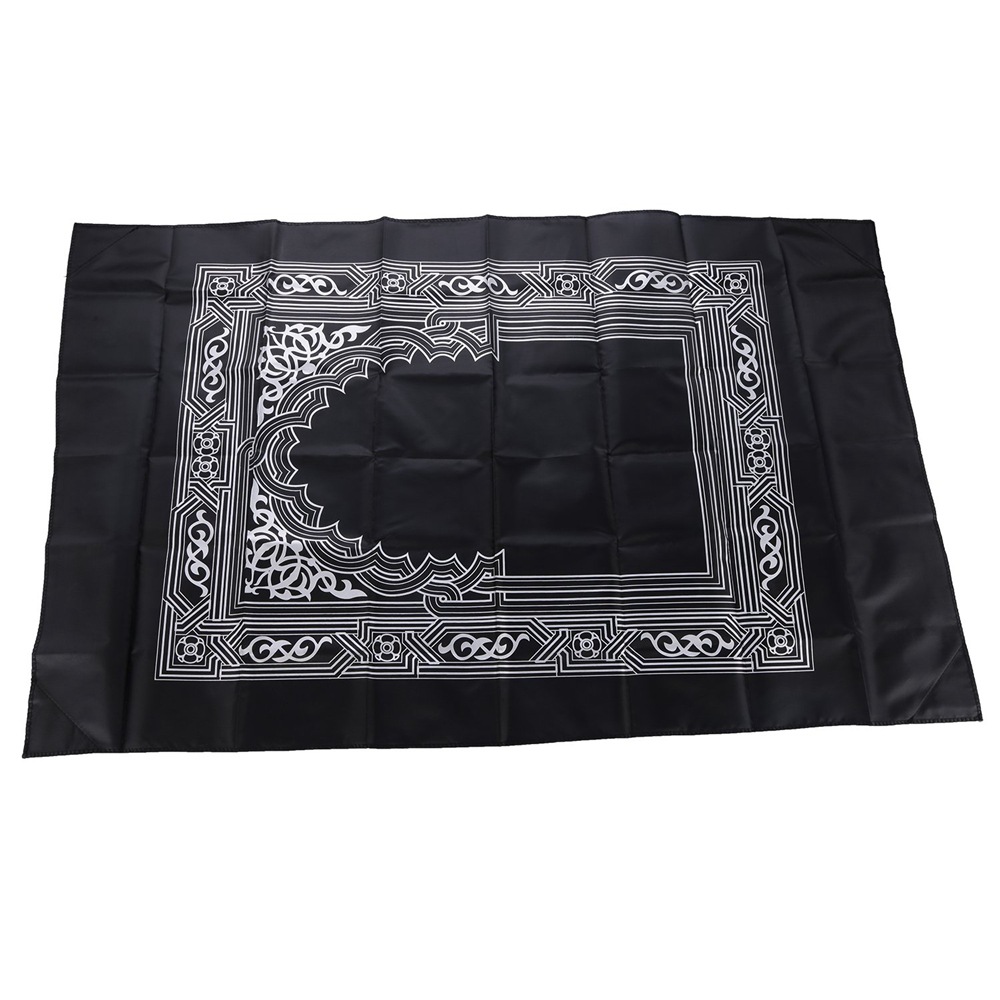 60*100cm Muslim Prayer Rug Carpet with Compass Waterproof Islamic Outdoor Pray Carpets Portable Travel Mat Great Ramadan Gift
