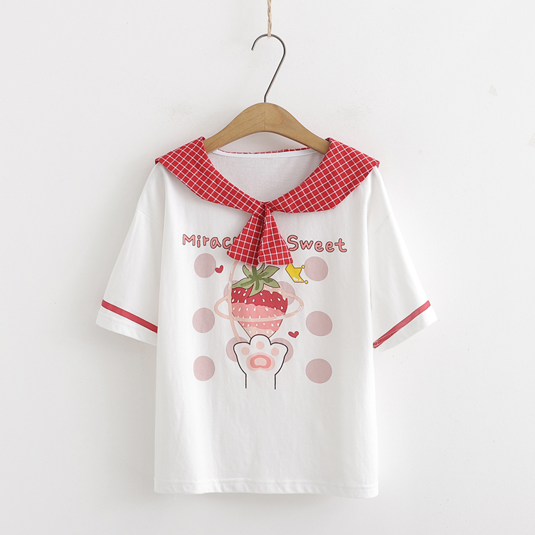 children Gilrs Students T-shirts short sleeve Fruit lovely Tops &Tees new arrival comfortable material meshable, Highest version
children Gilrs Students T-shirts short sleeve Fruit lovely Tops &Tees new arrival comfortable material meshable, Highest version
