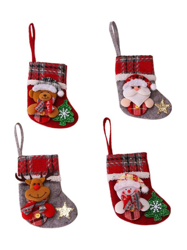 Christmas Stockings Pendant Plaid Ornaments Gift Bag Pendant Forest Old Man Doll Boots Christmas Party Home Decor Xmas
Christmas Stockings Pendant Plaid Ornaments Gift Bag Pendant Forest Old Man Doll Boots Christmas Party Home Decor Xmas