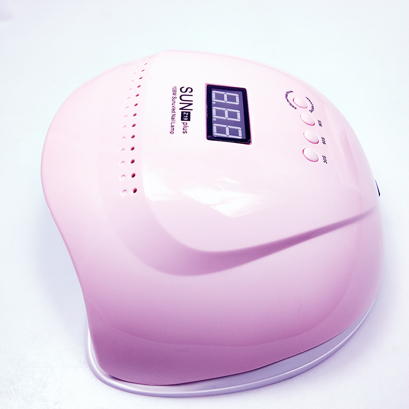 Brand 108W UV Lamp SUNZ19 Plus LED Nail Lamp For Manicure Gel Nail Dryer Drying For Gel Varnish 30s/60s/90s/99s LCD display, Pink
Brand 108W UV Lamp SUNZ19 Plus LED Nail Lamp For Manicure Gel Nail Dryer Drying For Gel Varnish 30s/60s/90s/99s LCD display, Pink