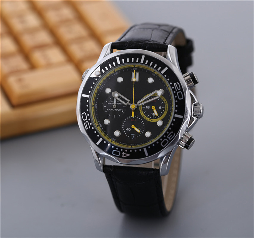Men Watches Full Functional Small cap work Men Watch Steel belt leather Quartz man Watch Male watches Reloj Montre homme
Men Watches Full Functional Small cap work Men Watch Steel belt leather Quartz man Watch Male watches Reloj Montre homme