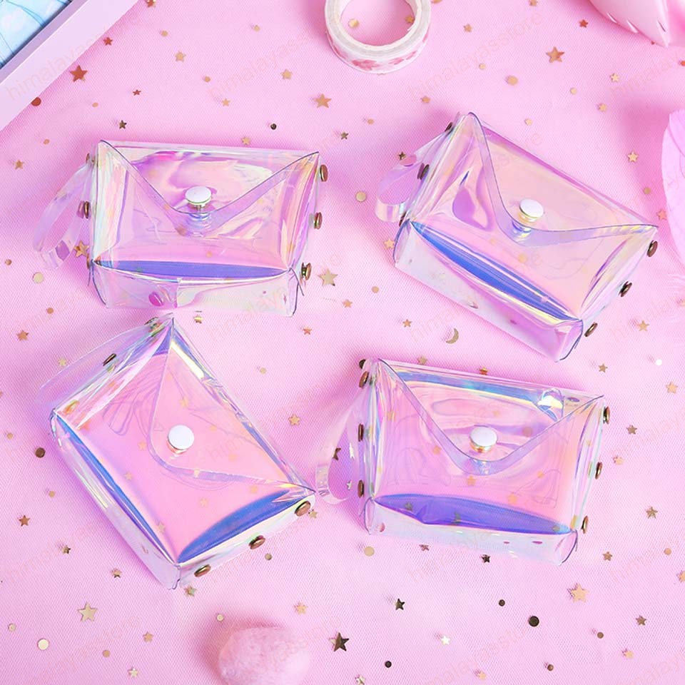 Transparent Coin Purse Women Small Wallet Female Change Purses Mini Children's Pocket Wallets Key Card Holder PVC Hand bags
Transparent Coin Purse Women Small Wallet Female Change Purses Mini Children's Pocket Wallets Key Card Holder PVC Hand bags