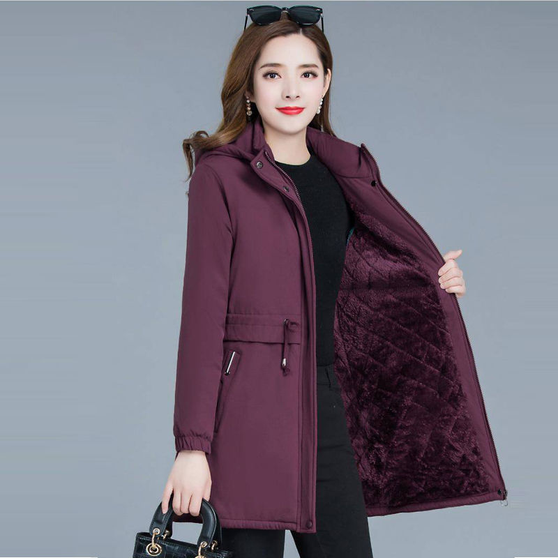 2020 New Winter Women Long Sleeve Hooded Jacket Female Parkas Warm Thick Cotton Padded Female Casual Solid Oversize Coats A72, Purple
2020 New Winter Women Long Sleeve Hooded Jacket Female Parkas Warm Thick Cotton Padded Female Casual Solid Oversize Coats A72, Purple