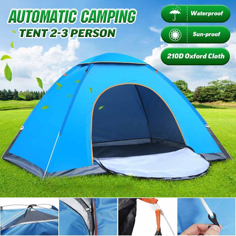 Automatic Open Up Outdoor Home Family Camping Tent 2-3 Person Foldable Easy Open Camp Tents Ultralight Instant Shadepen
Automatic Open Up Outdoor Home Family Camping Tent 2-3 Person Foldable Easy Open Camp Tents Ultralight Instant Shadepen