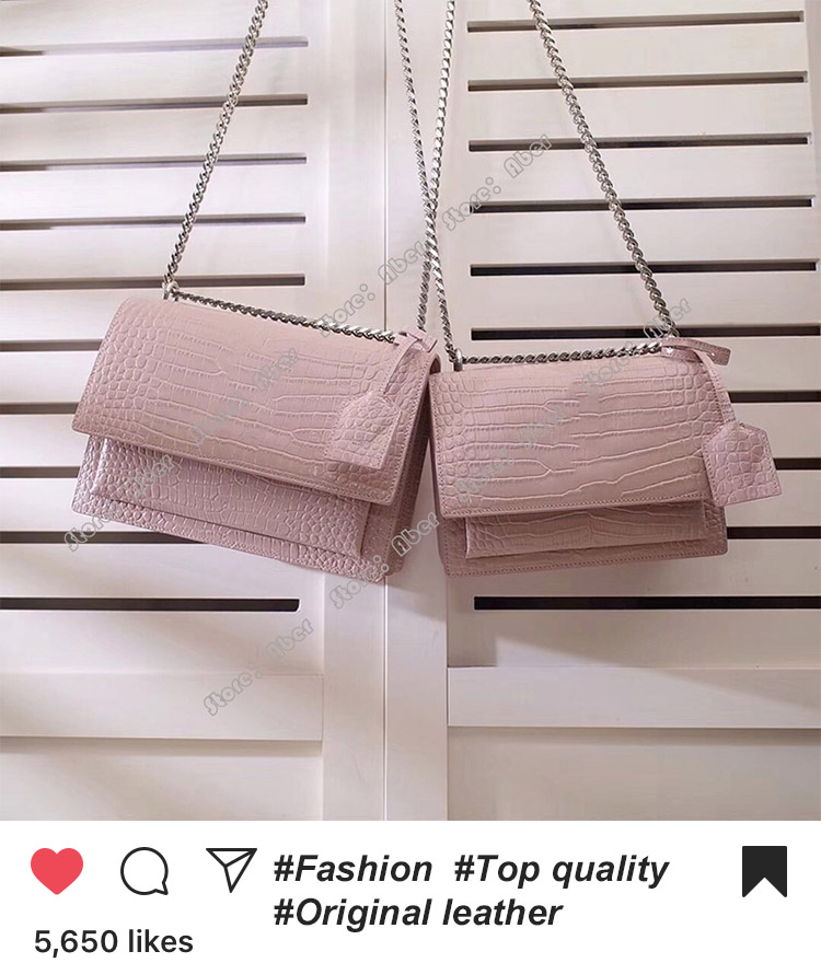 Luxurys Fashion Shoulder Bags Chain Bag Designers Bags Brand Women Cross Body Messenger Crossbody Bag 442906 100%Real Leather Woman Purse, Paper shopping bag
Luxurys Fashion Shoulder Bags Chain Bag Designers Bags Brand Women Cross Body Messenger Crossbody Bag 442906 100%Real Leather Woman Purse, Paper shopping bag