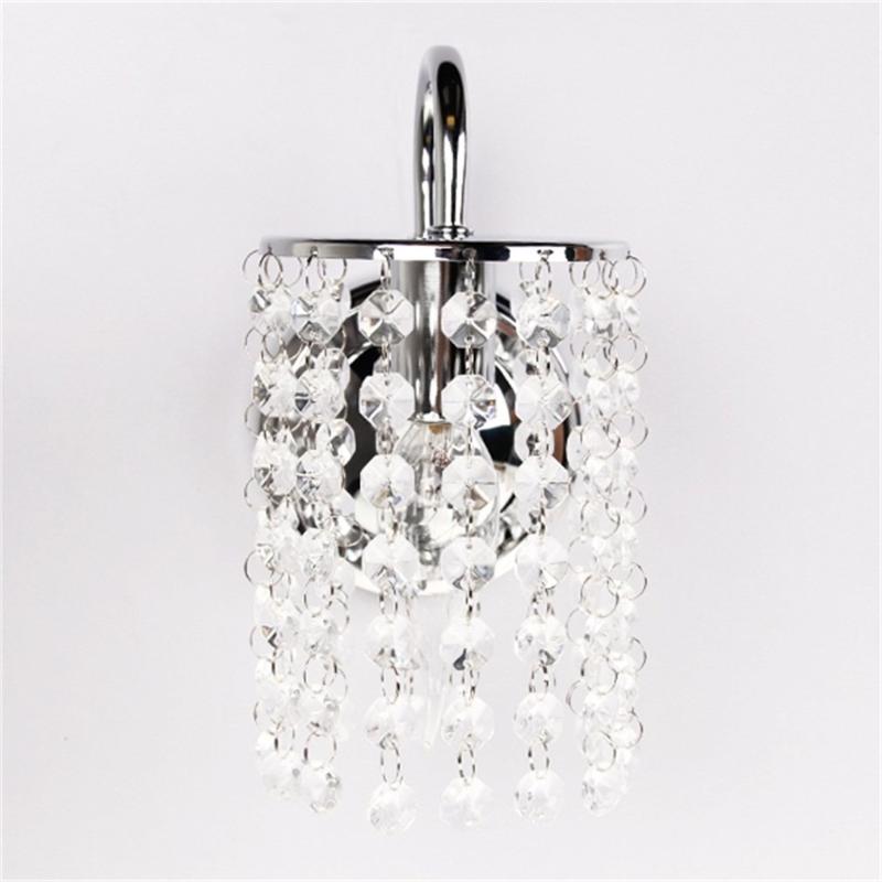 Chrome Iron Crystal Droplets Wall Light Outdoor Decorative Light Modern Corridor Wall Sconce Durable Home Lamp
Chrome Iron Crystal Droplets Wall Light Outdoor Decorative Light Modern Corridor Wall Sconce Durable Home Lamp