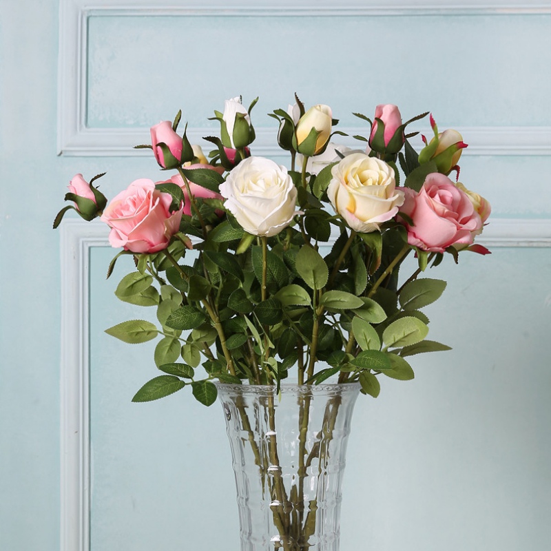 Vintage Artificial Silk Rose Flowers 2 Heads Bouquet Floral Rose Home Wedding Retro Fake Flower DIY Party Home Decoration, Qz1584r
Vintage Artificial Silk Rose Flowers 2 Heads Bouquet Floral Rose Home Wedding Retro Fake Flower DIY Party Home Decoration, Qz1584r