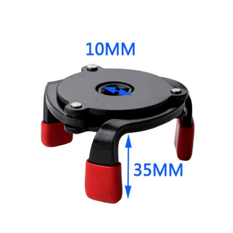 One-Way Three-Jaw Filter Wrench Change Machine Oil Grid Filter Wrench Oil Core Disassembly Ball Head Anti-Slip Edging
One-Way Three-Jaw Filter Wrench Change Machine Oil Grid Filter Wrench Oil Core Disassembly Ball Head Anti-Slip Edging