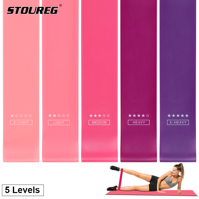 5Levels Strength Resistance Bands Training Fitness Bands Pilates Sport Fitness Rubber Crossfit Workout Equipment
5Levels Strength Resistance Bands Training Fitness Bands Pilates Sport Fitness Rubber Crossfit Workout Equipment