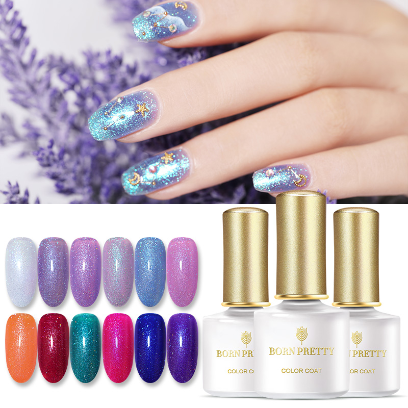 BORN PRETTY Glittering Sequins Gel Nail Polish Soak Off Nail Art Gel Varnish Long Lasting UV Base Top Coat Needed, Bp-sg07
BORN PRETTY Glittering Sequins Gel Nail Polish Soak Off Nail Art Gel Varnish Long Lasting UV Base Top Coat Needed, Bp-sg07