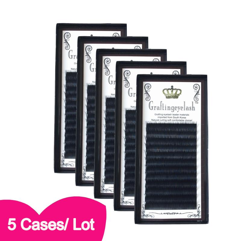 5 Cases/ Lot Eyelashes Makeup Mink Eyelashes Individual Natural Soft Eyelash Extension
5 Cases/ Lot Eyelashes Makeup Mink Eyelashes Individual Natural Soft Eyelash Extension
