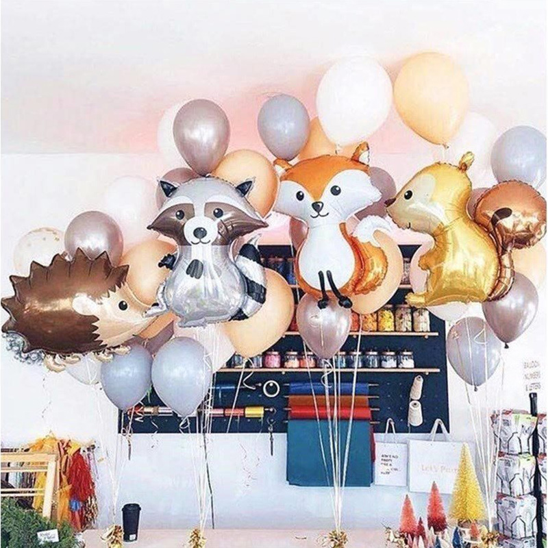 GIHOO Big Animals Jungle Raccoon Foil Balloons Helium Cartoon Happy Birthday Party Balloon Baby Shower Decorations Kids Toys
GIHOO Big Animals Jungle Raccoon Foil Balloons Helium Cartoon Happy Birthday Party Balloon Baby Shower Decorations Kids Toys