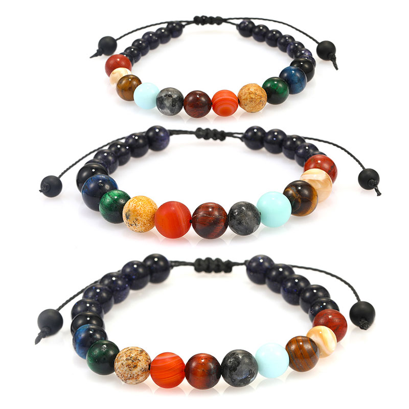 6mm 8mm 10mm Galaxy Planets Solar System Bracelet Handmade Braided Natural Stone Beads Energy Chakra Bracelets For Women Men
6mm 8mm 10mm Galaxy Planets Solar System Bracelet Handmade Braided Natural Stone Beads Energy Chakra Bracelets For Women Men