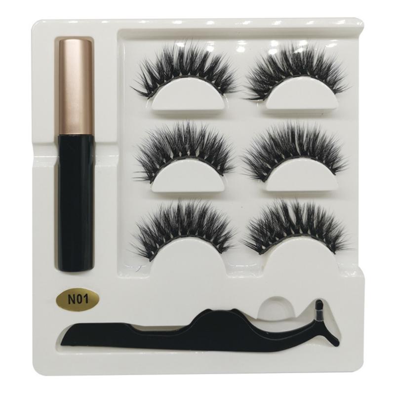 3 Pairs Magnetic Eyelashes Kit Magnet Liquid Magnetic Lashes & Tweezer Makeup Set Waterproof Long Lasting Eyelash Extension
3 Pairs Magnetic Eyelashes Kit Magnet Liquid Magnetic Lashes & Tweezer Makeup Set Waterproof Long Lasting Eyelash Extension