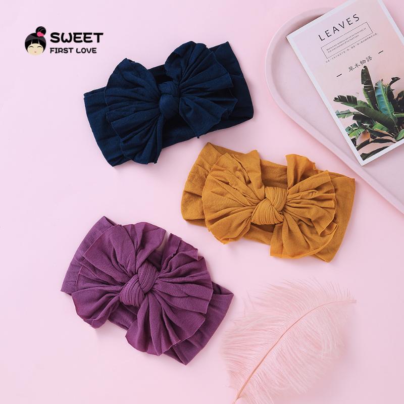 Princess Bow Headband Solid Turban Super Soft Nylon Head Wraps Turban Head wear Kids Fashion Hair Accessories Hair Bands Gift, Nsfb9716-3a1lan
Princess Bow Headband Solid Turban Super Soft Nylon Head Wraps Turban Head wear Kids Fashion Hair Accessories Hair Bands Gift, Nsfb9716-3a1lan