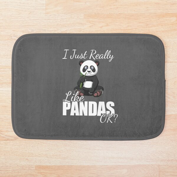 Panda Funny - I Just Really Like Pandas OK Bath Mat Bathroom Bath Mat Set Mirrofiber Cartoon Rug Set
Panda Funny - I Just Really Like Pandas OK Bath Mat Bathroom Bath Mat Set Mirrofiber Cartoon Rug Set