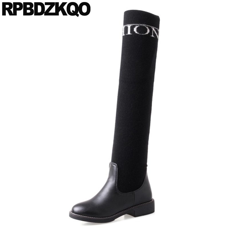 stretch 10 chunky big size fur winter over the knee shoes black sexy suede 11 tall casual slim thigh high boots for plus women
stretch 10 chunky big size fur winter over the knee shoes black sexy suede 11 tall casual slim thigh high boots for plus women
